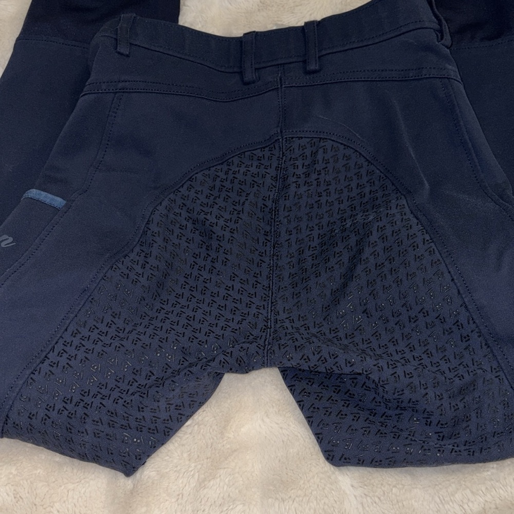 Elation Navy Blue Riding Breeches - Picture 3 of 7